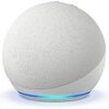 Amazon Echo Dot (newest model), Great for bedrooms, dining rooms and offices, Vibrant sounding Alexa speaker, Glacier White - Image 2
