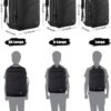MATEIN Carry on Backpack, Extra Large Travel Backpack Expandable Airplane Approved Weekender Bag for Men and Women, Water Resistant Lightweight Daypack for Flight 40L, Black - Image 9