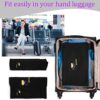 Airplane Pockets Airplane Tray Table Cover with Pocket Organizer | Seat Back Organizer & Storage for Personal Items | Travel Accessories | Perfect Holiday Gift | Airplane Travel Essentials for Flying - Image 7